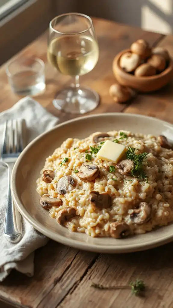 simple mushroom risotto recipe simple mushroom risotto recipe