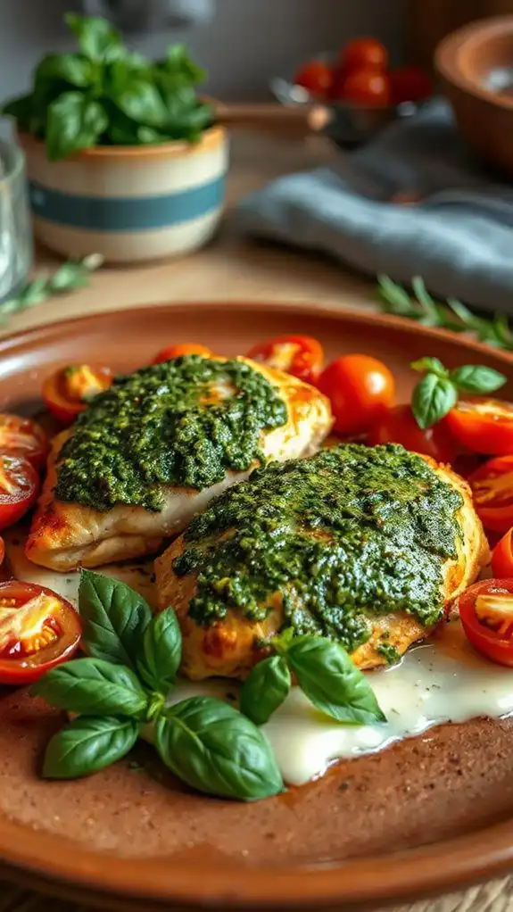 simple pesto chicken recipe