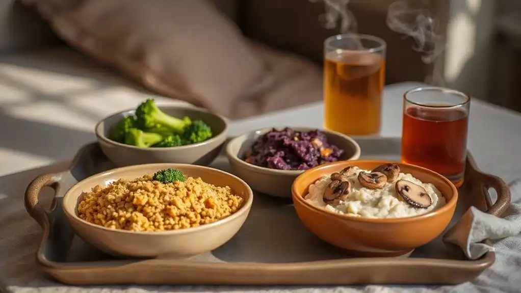 sleep enhancing microwave meals