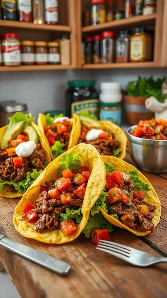 slow cooked beef taco recipe