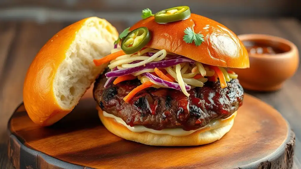 smoky bbq burger combo