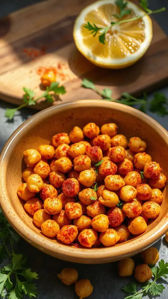 smoky flavored chickpea dish smoky flavored chickpea dish