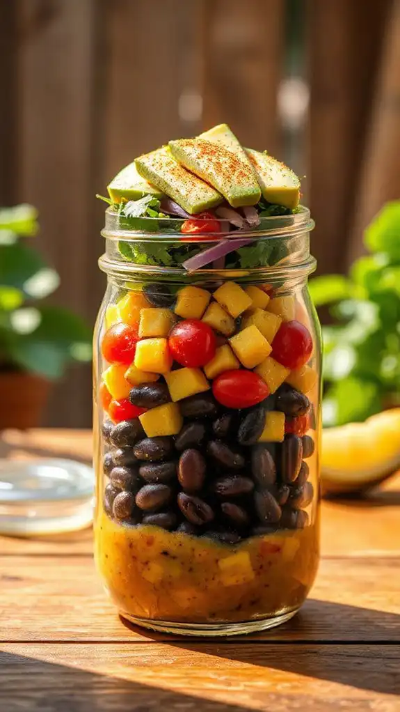 southwest black bean salad