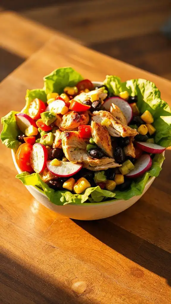 southwest chicken salad recipe