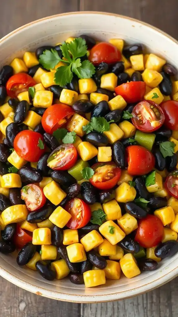 southwest corn black bean dish