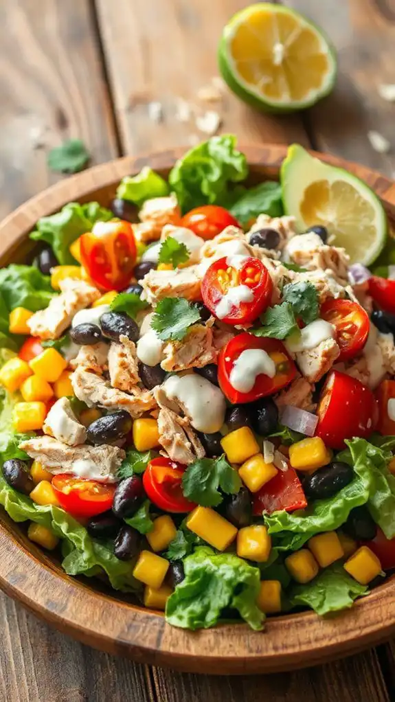southwestern chicken salad recipe