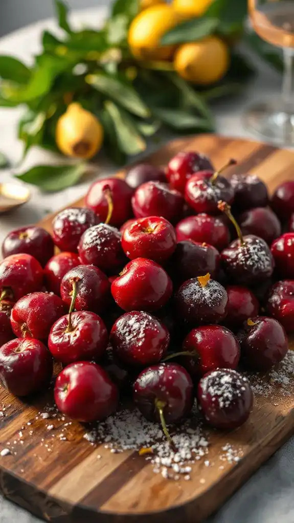spiced cherry roasting recipe