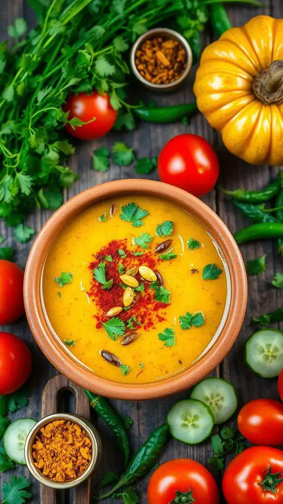 spiced lentils with tempering
