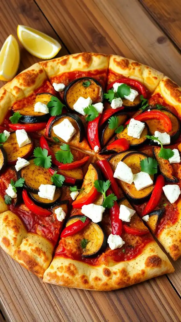 spiced vegetable pizza recipe