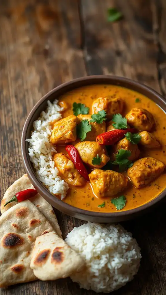 spicy aromatic chicken dish spicy aromatic chicken dish