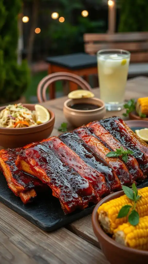 spicy barbecue pork ribs