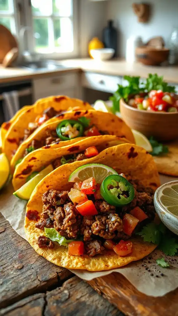 spicy beef tacos recipe