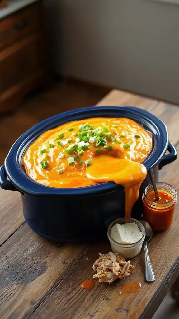 spicy buffalo chicken spread