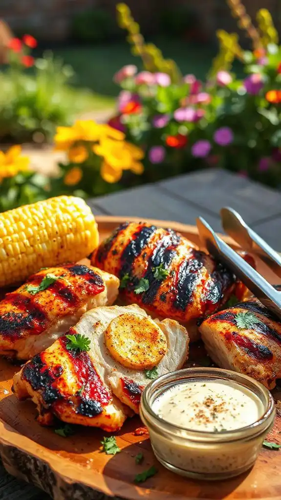 spicy cajun grilled chicken