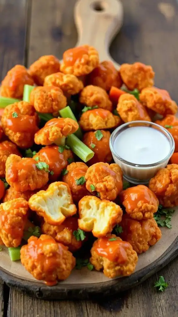 spicy cauliflower chicken bites