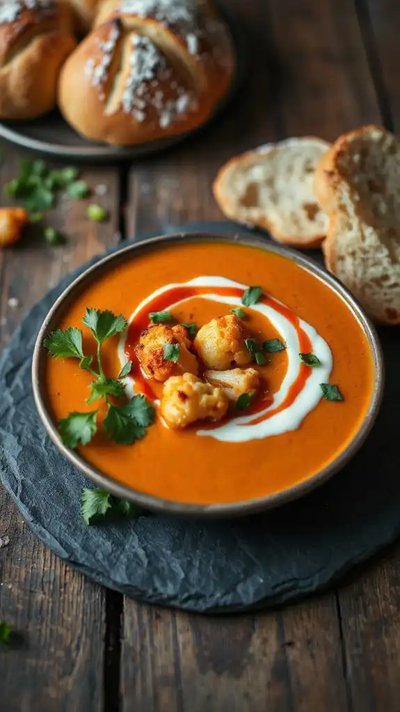 spicy cauliflower soup recipe