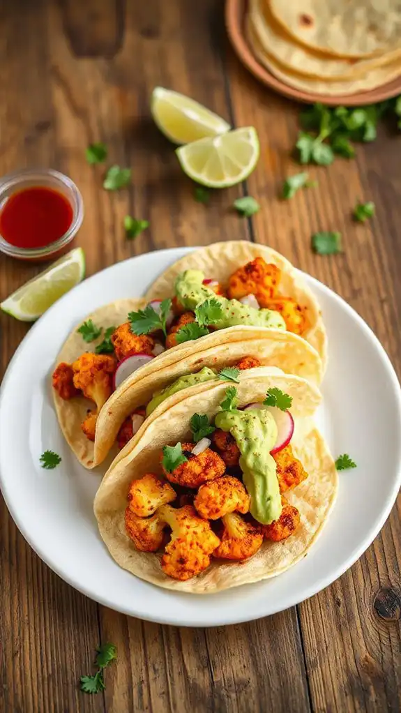 spicy cauliflower tacos recipe spicy cauliflower tacos recipe