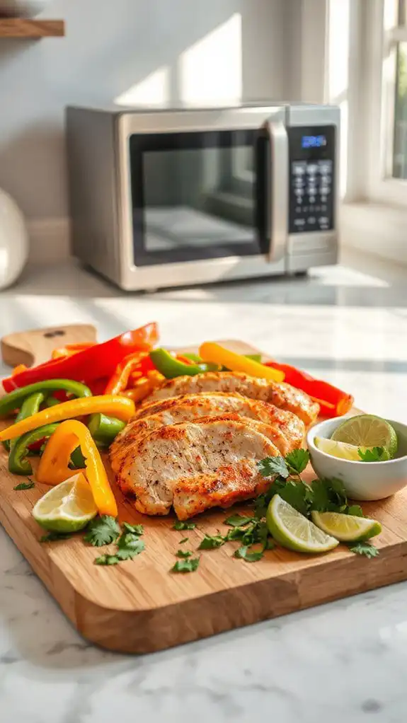 spicy chicken and peppers