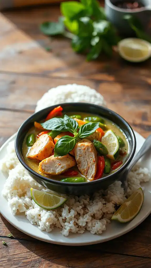 spicy chicken coconut curry spicy chicken coconut curry