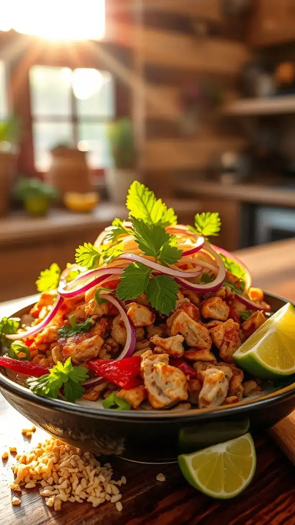 spicy chicken salad recipe