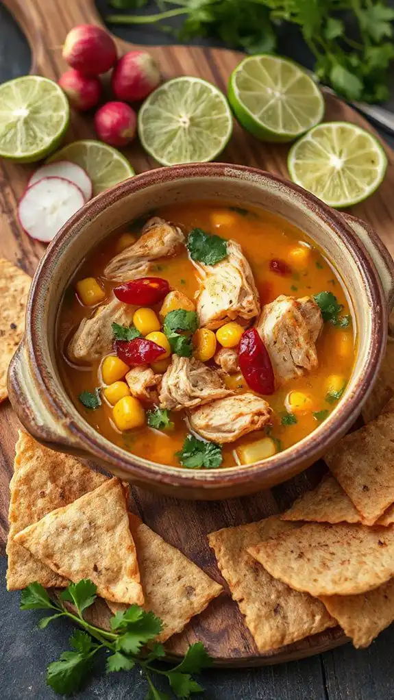spicy chicken soup recipe