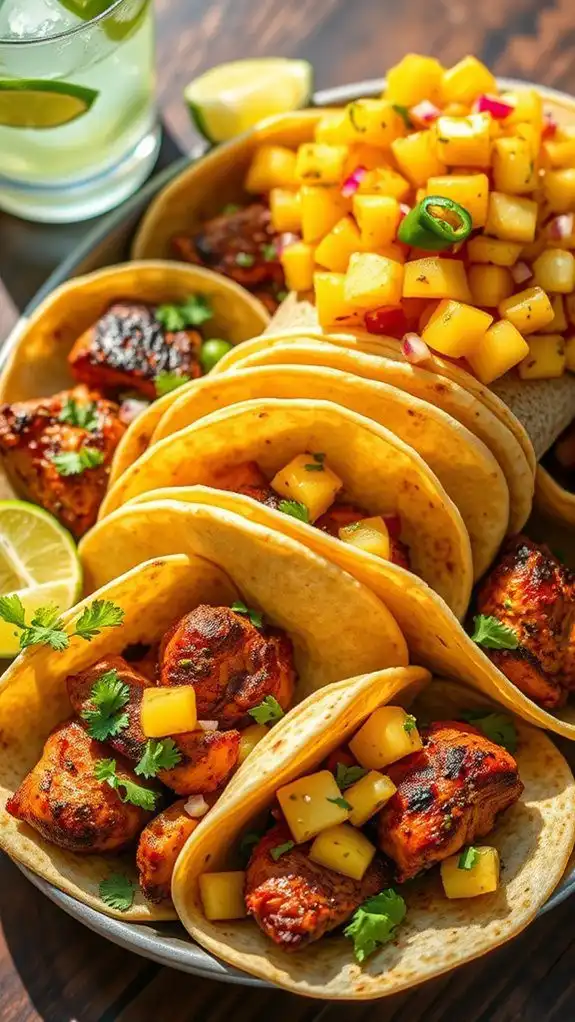 spicy chicken tacos recipe