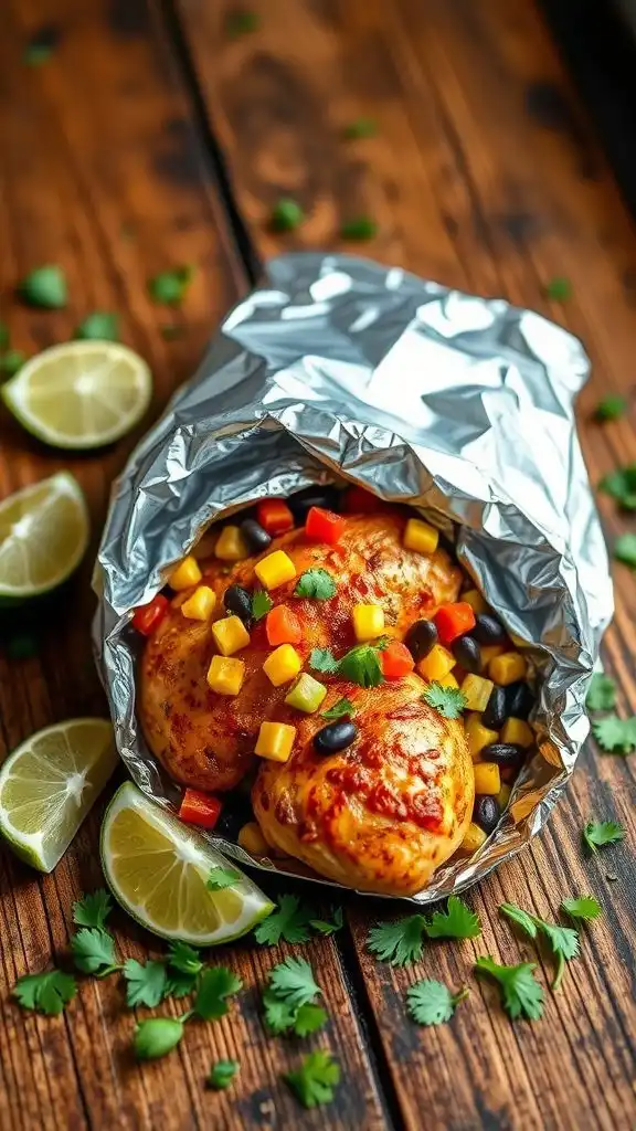 spicy chicken with beans