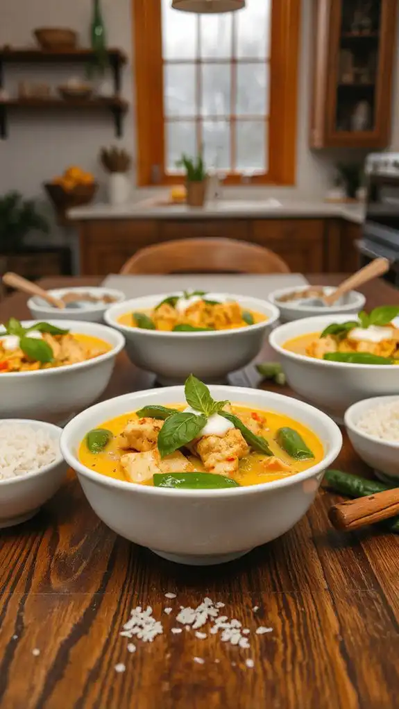 spicy coconut milk stew