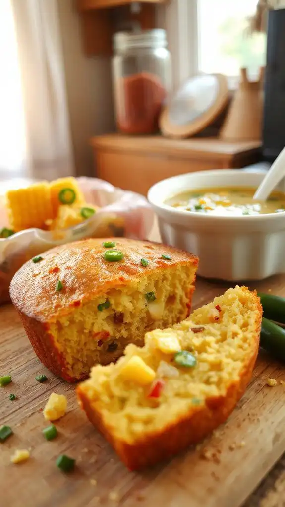 spicy cornbread with jalape os