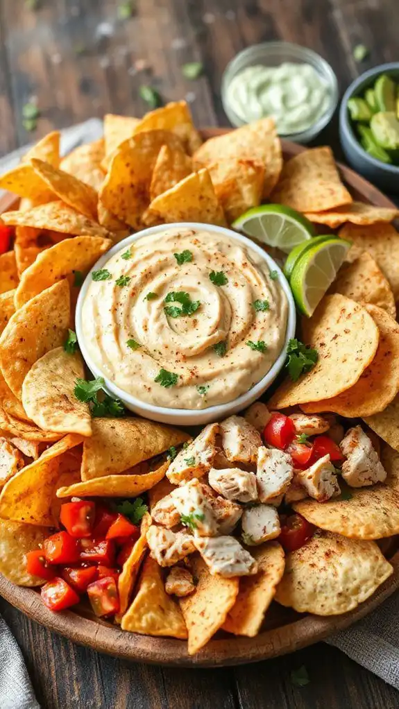 spicy creamy chicken appetizer