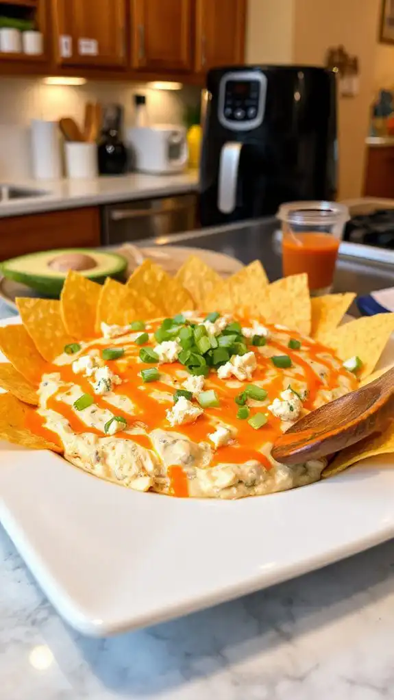 spicy creamy chicken appetizer