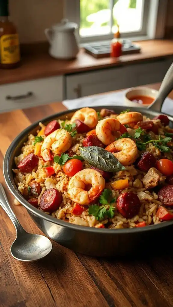 spicy creole rice dish