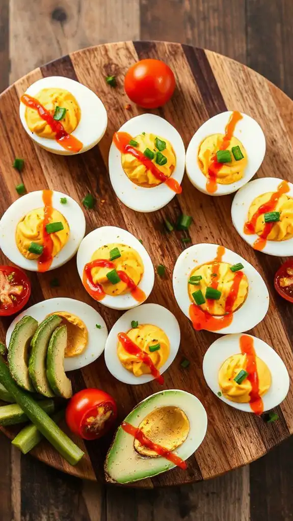 spicy deviled egg recipe