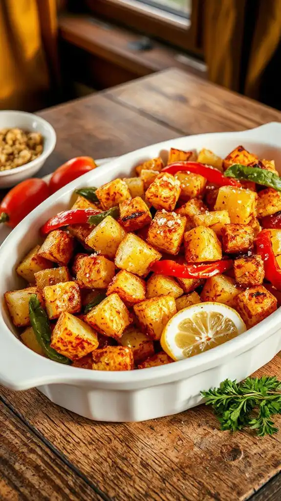 spicy diced potato mix spicy diced potato mix