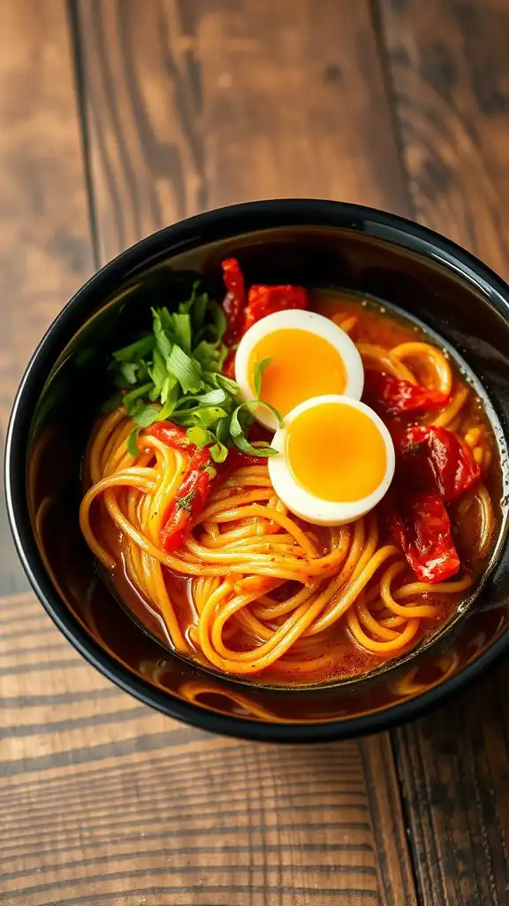 spicy fermented noodle soup