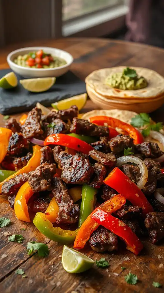 spicy grilled beef wraps spicy grilled beef wraps