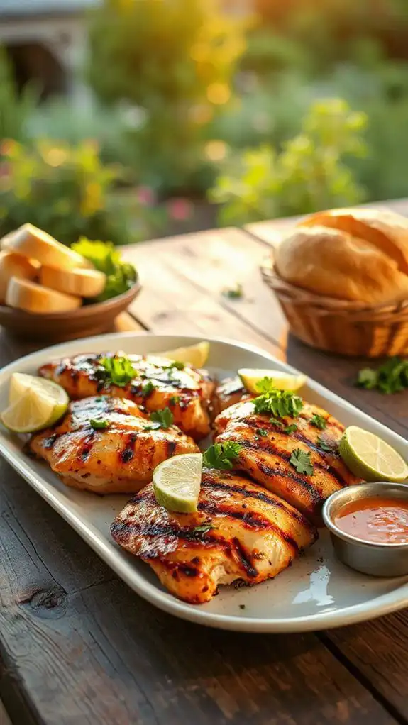 spicy grilled chicken breasts