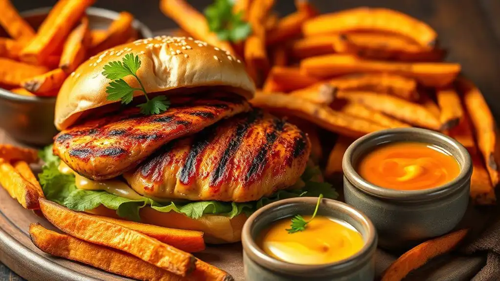 spicy grilled chicken patties
