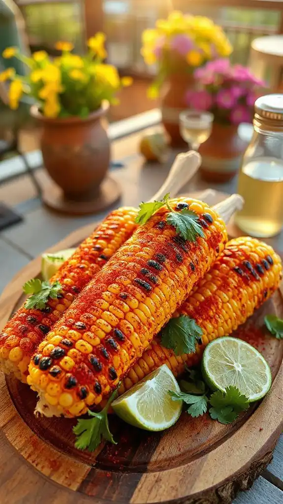 spicy grilled corn delight spicy grilled corn delight