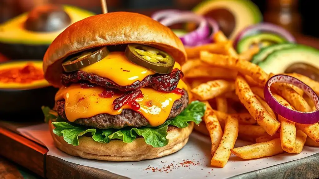 spicy hamburger dinner recipes