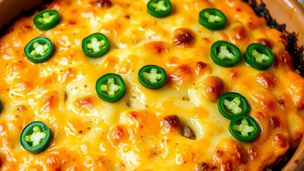 spicy hamburger potato casserole