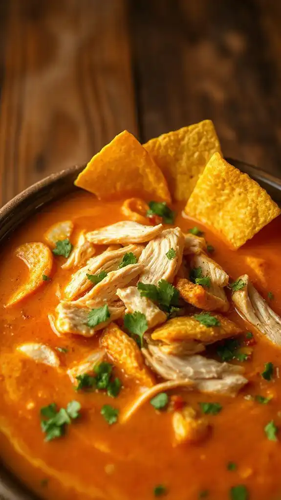 spicy hearty chicken soup