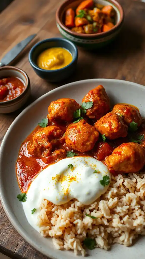 spicy indian chicken dish