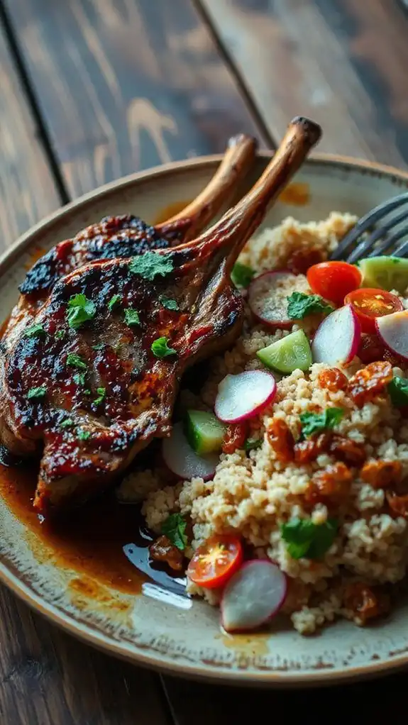 spicy lamb chops recipe