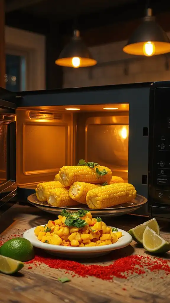 spicy microwave corn recipe