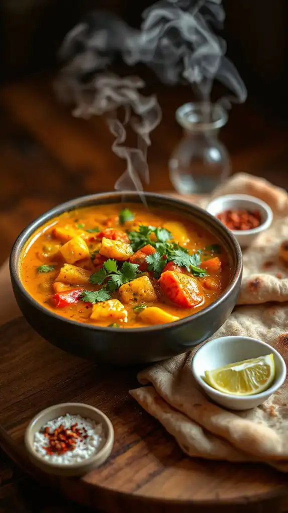 spicy mixed vegetable dish
