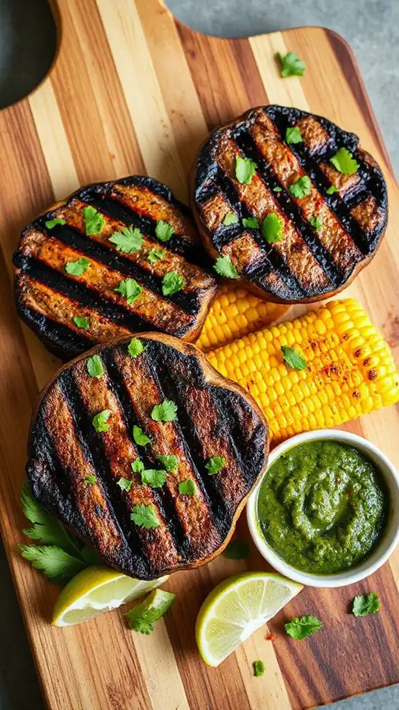 spicy portobello mushroom steaks spicy portobello mushroom steaks