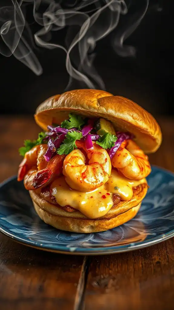 spicy shrimp burger recipe