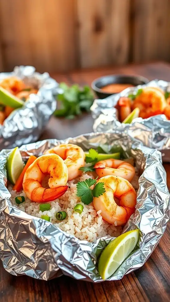 spicy shrimp coconut rice