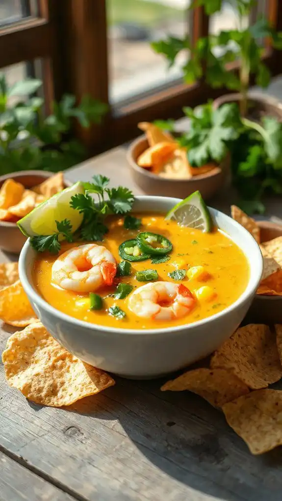 spicy shrimp corn chowder